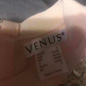 Pink/Rosegold sequins dress